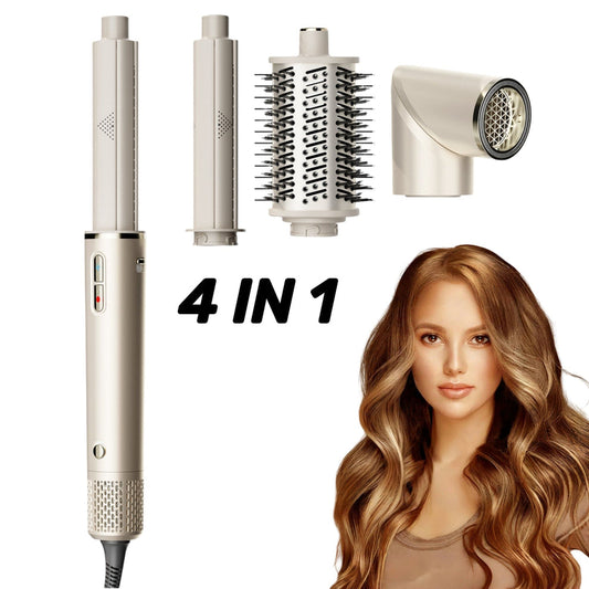 Hair Dryer Brush, Detachable 4 in 1 Air Styling & Drying System, Professional Hot Air Brush Set